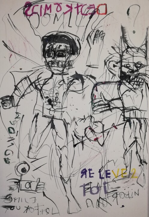 Do no exist 绘画, 17.7x11.8 in