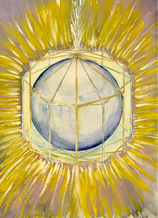 Coeur du Dauphin 绘画, 15.8x11.8 in