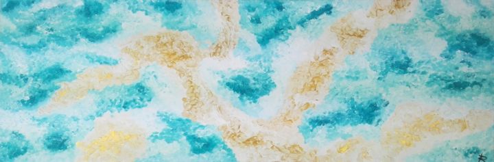 Peinture intitulée "Alchimie" par Renaud Angerville-Langlois, Œuvre d'art originale, Acrylique