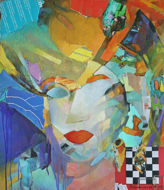 绘画,  31.5x27.6 in 
