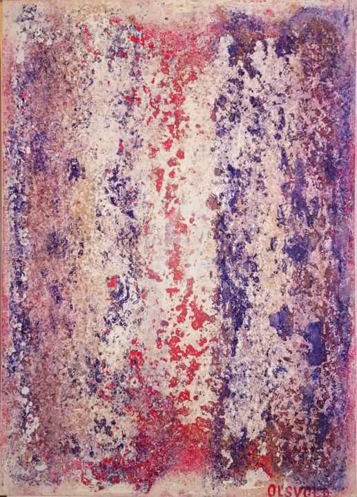 Painting titled "Three roads, choose…" by Ol'Svol'D, Original Artwork, Oil