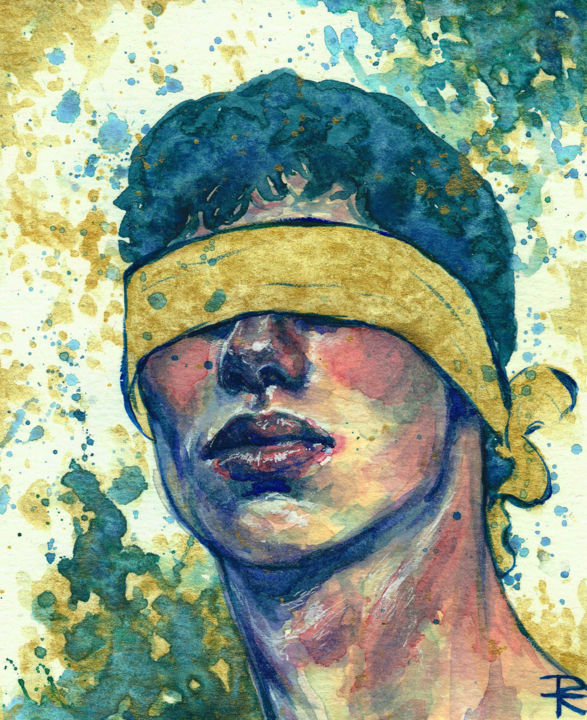 Vendado 绘画, 6x4.5 in