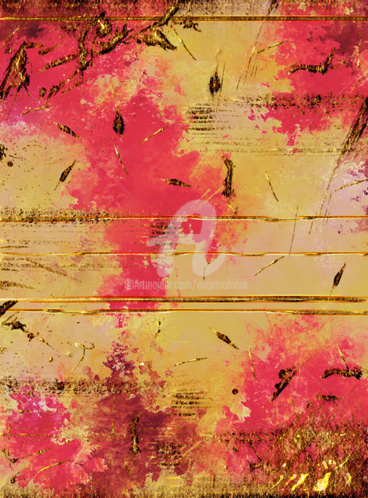 Golden wounds. 绘画