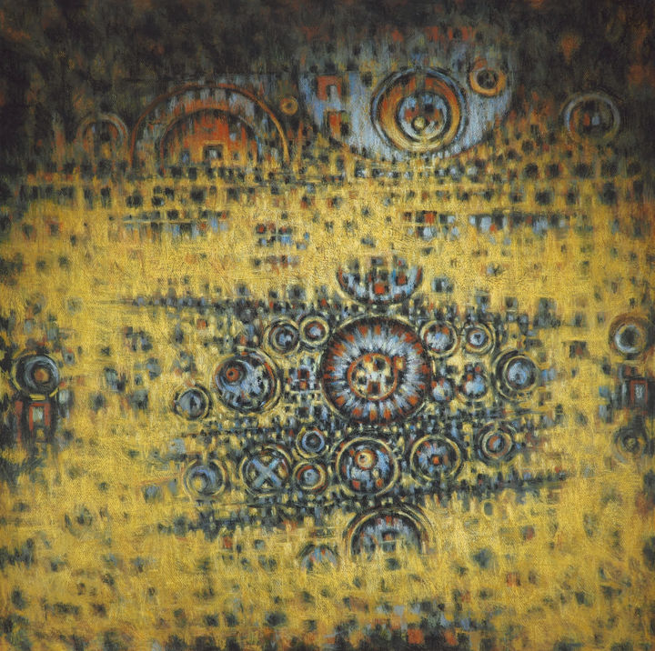 绘画,  39.4x39.4 in 