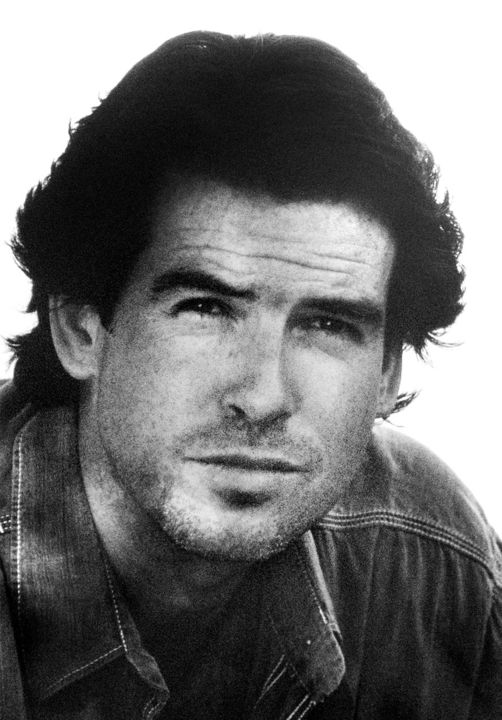 Pierce Brosnan Фотография, 9,5x7,1 in