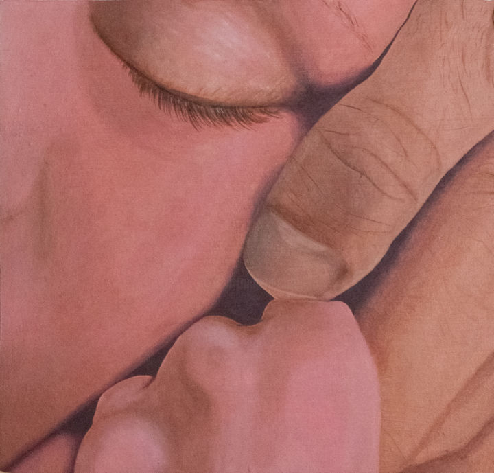 Schilderij,  11,8x11,8 in 