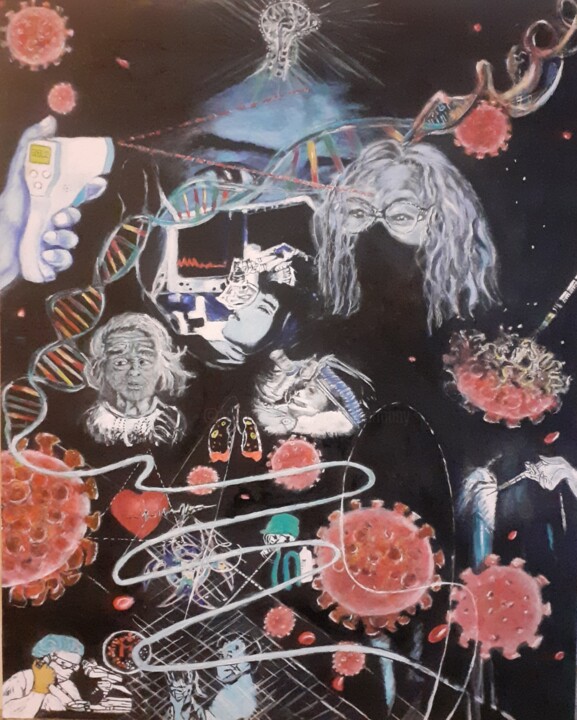 绘画,  19.7x15.8 in 