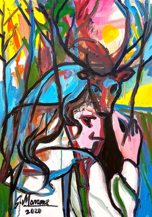 Pittura,  27,6x19,7 in 
