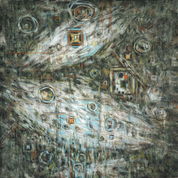 绘画,  19.7x19.7 in 