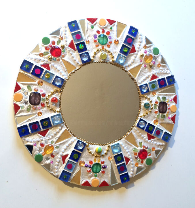 miroir "kaléidoscope 2 " 设计, 15.8x15.8 in
