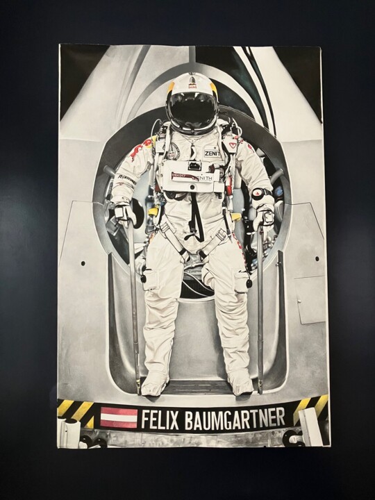 Félix Baumgartner 图画, 59.1x39.4 in