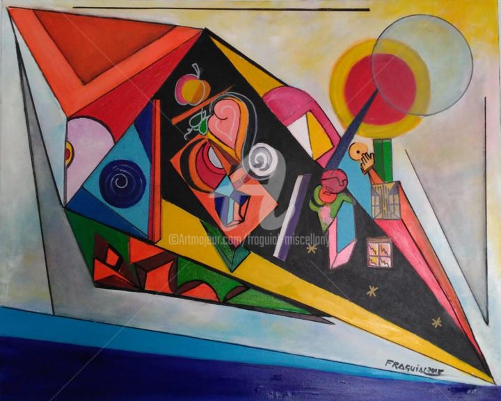 AMOR DE UM FRUT2015O 绘画, 31.5x39.4 in