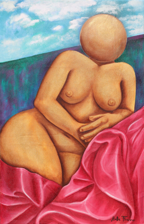 绘画,  35x23.2 in 