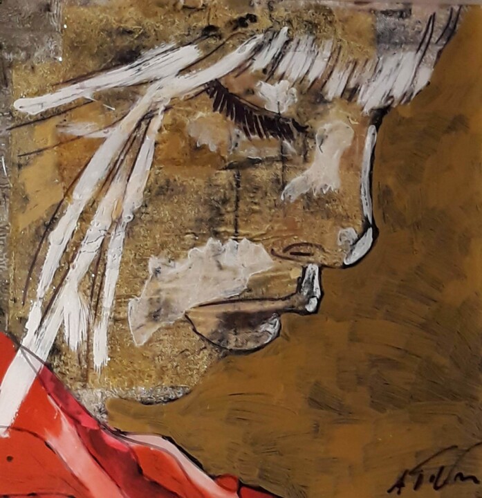 绘画,  19.7x19.7 in 