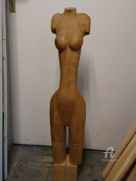 雕塑,  33.5x9.8 in 