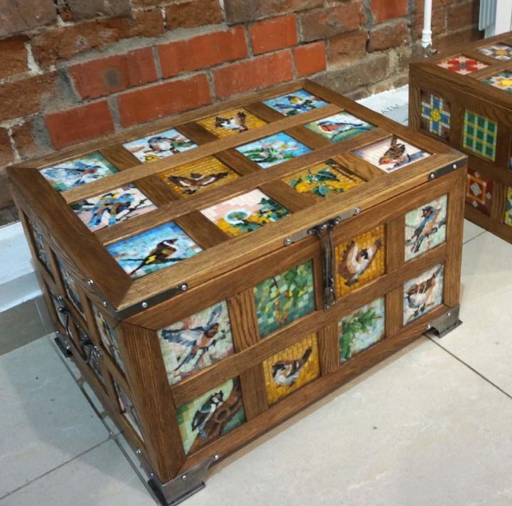 Design getiteld "Сундук" door Gennadii Chernev, Origineel Kunstwerk, Hout
