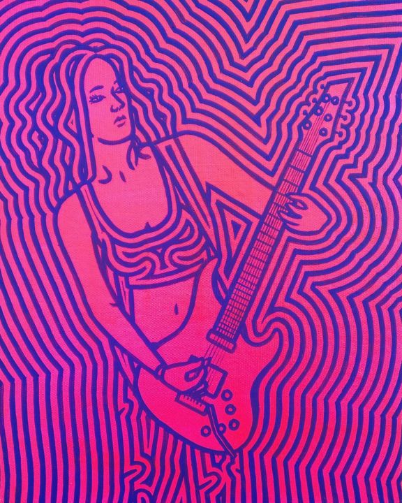 Music 0.5 绘画, 9.8x7.9 in