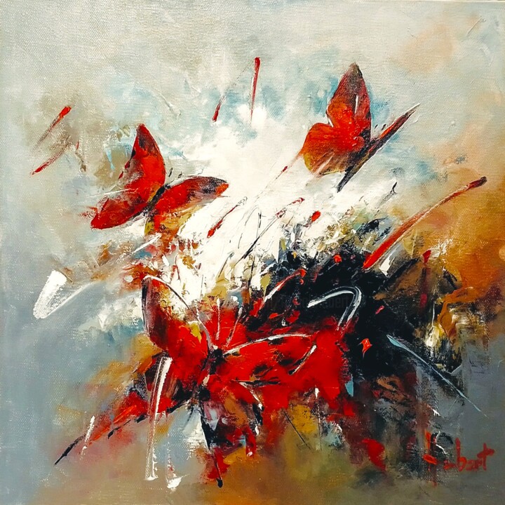 L'envol 绘画, 15.8x15.8 in