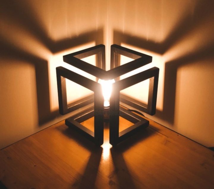 Lampe cube infini 设计, 10.2x10.2 in