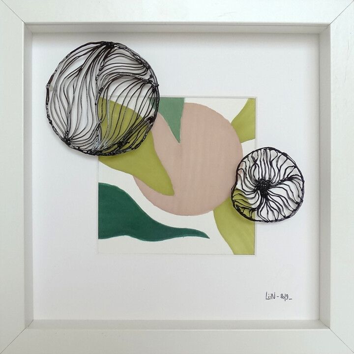 EMPREINTES 5 雕塑, 10.6x10.6 in