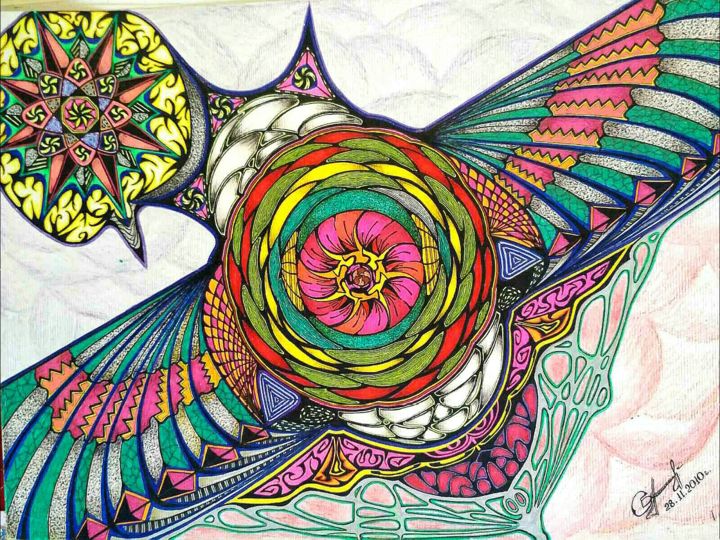 图画,  11.8x15.8 in 