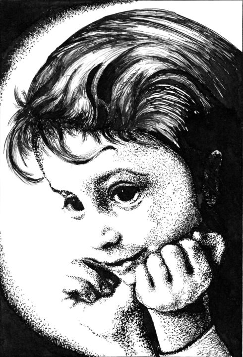 Anny. Анечка 图画, 6.7x4.3 in