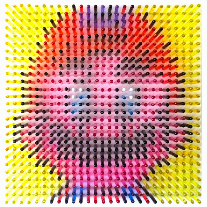 MARIO 雕塑, 27.6x27.6 in