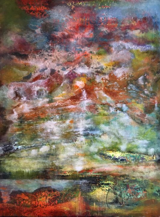 绘画,  45.7x35 in 
