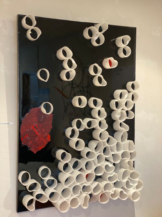 à bien y regarder 雕塑, 55.1x39.4 in