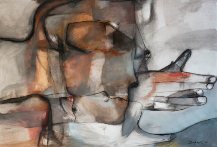 Peinture intitulée "El Velador" par Michel V. Meulenert (Meulenert), Œuvre d'art originale, Acrylique