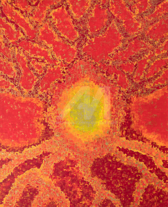 Cornus Oculus 绘画, 39.4x31.9 in