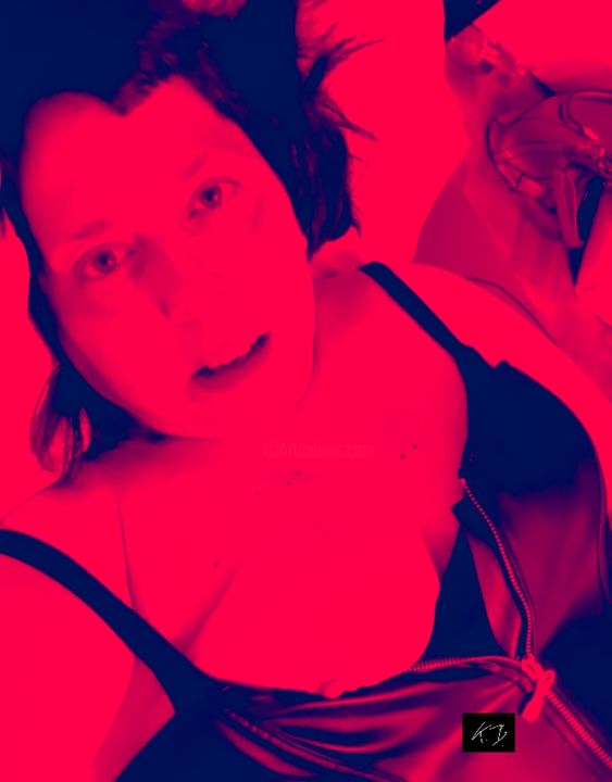 Φωτογραφία με τίτλο "Cyber love" από Katrin Butt, Αυθεντικά έργα τέχνης, Ψηφιακή φωτογραφία