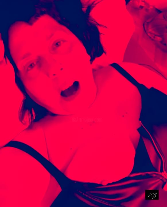 Φωτογραφία με τίτλο "Cyber love 3" από Katrin Butt, Αυθεντικά έργα τέχνης, Ψηφιακή φωτογραφία