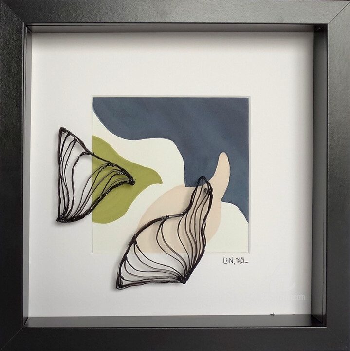 EMPREINTES 8 雕塑, 8.7x8.7 in
