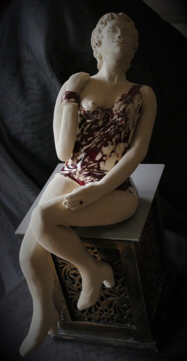 148_A la Renverse 雕塑, 13.4x4.3 in