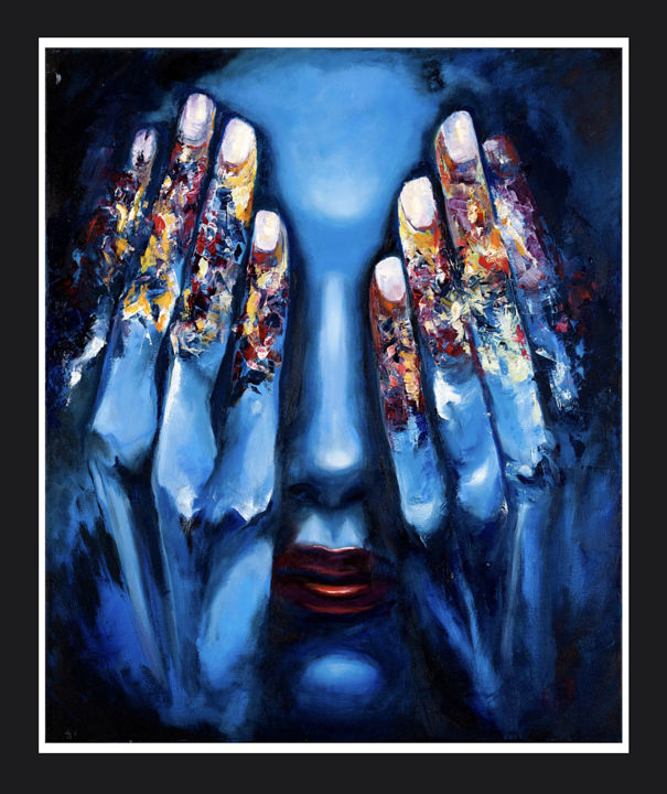 Metamorfosis 绘画, 23.6x19.7 in