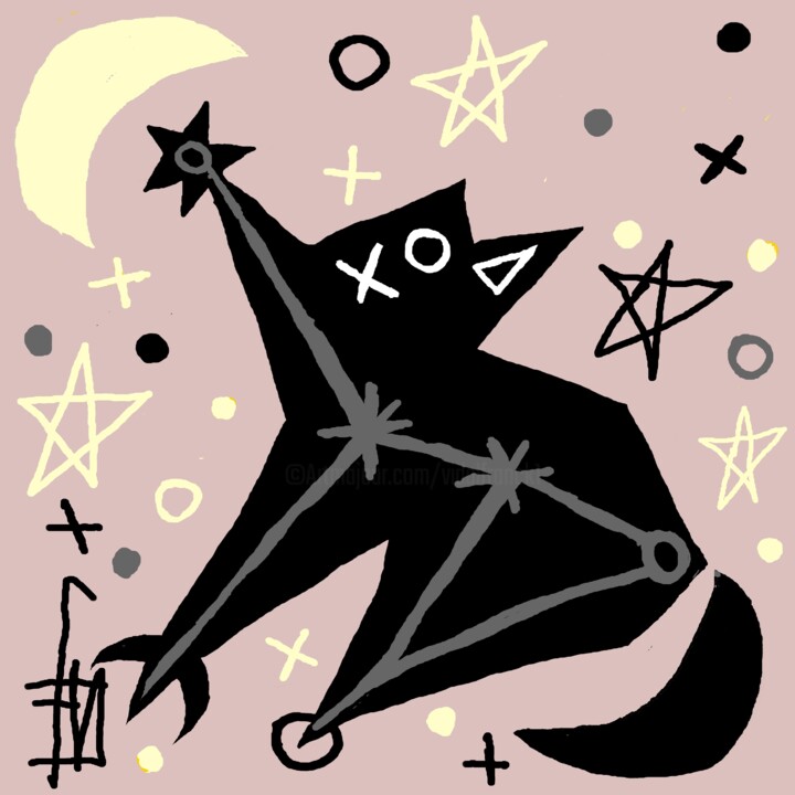 le voleur de lune 数字艺术