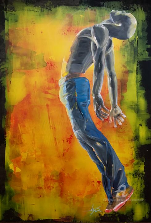 Zero Gravity 绘画, 51.2x35.4 in