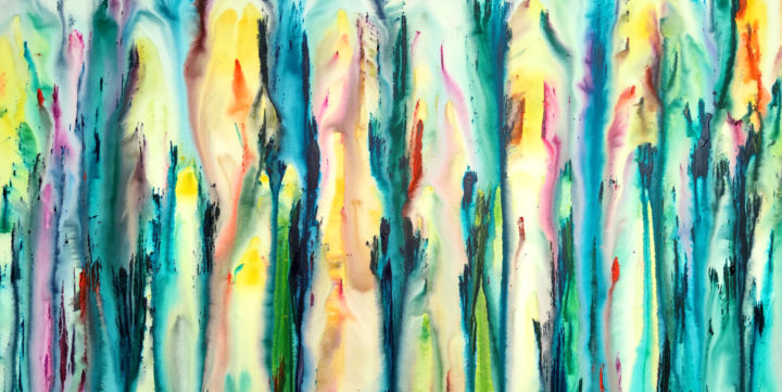 Painting titled "The Emotional Creat…" by Carla Sá Fernandes, Original Artwork, Acrylic
