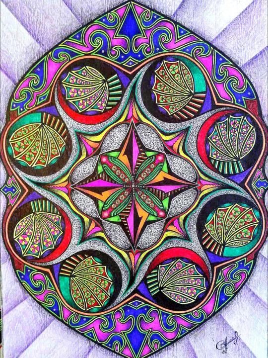 图画,  15.8x11.8 in 