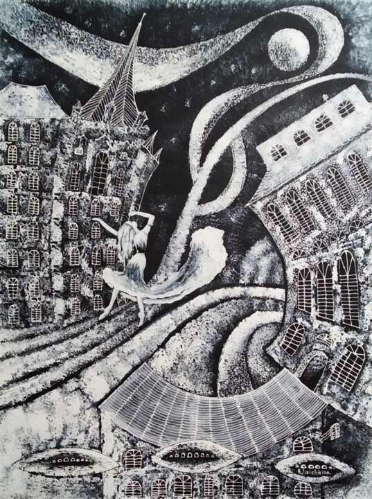 Dreams 绘画, 31.4x23.6 in