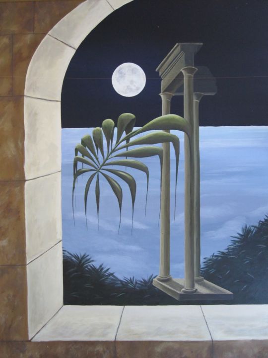 Rêve d'un autre temps 绘画, 36.2x28.7 in