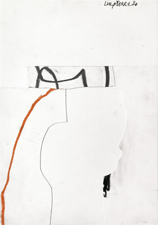 Dessin intitulée "RELATIVE CONSIDERAT…" par Luc Pierre, Œuvre d'art originale, Graphite