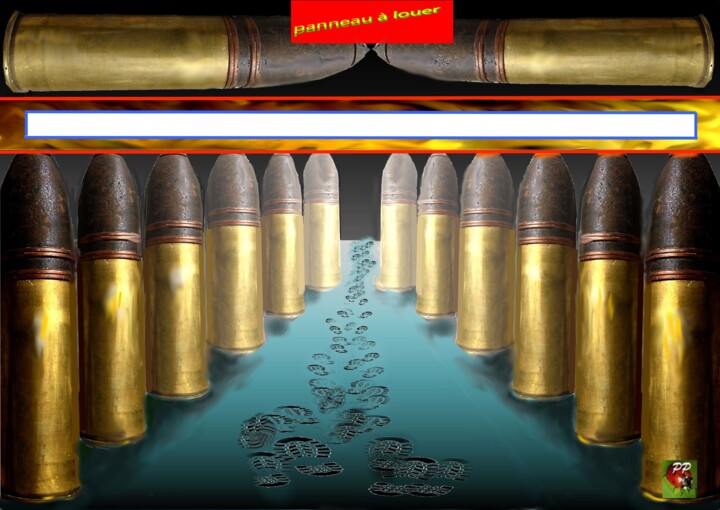 Panneau de guerre : A LOUER ;;;;