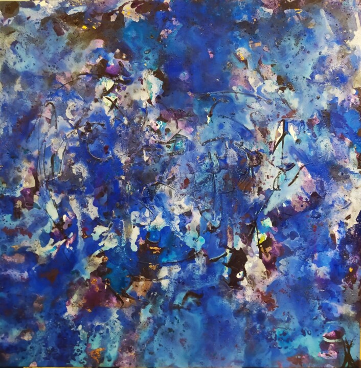绘画,  55.1x55.1 in 