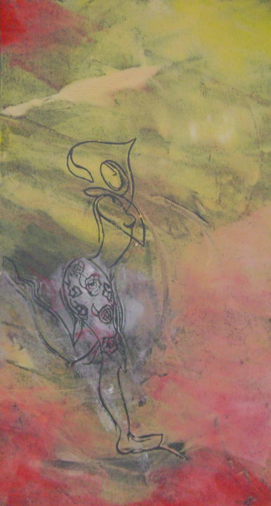 印花与版画,  9.8x5.3 in 