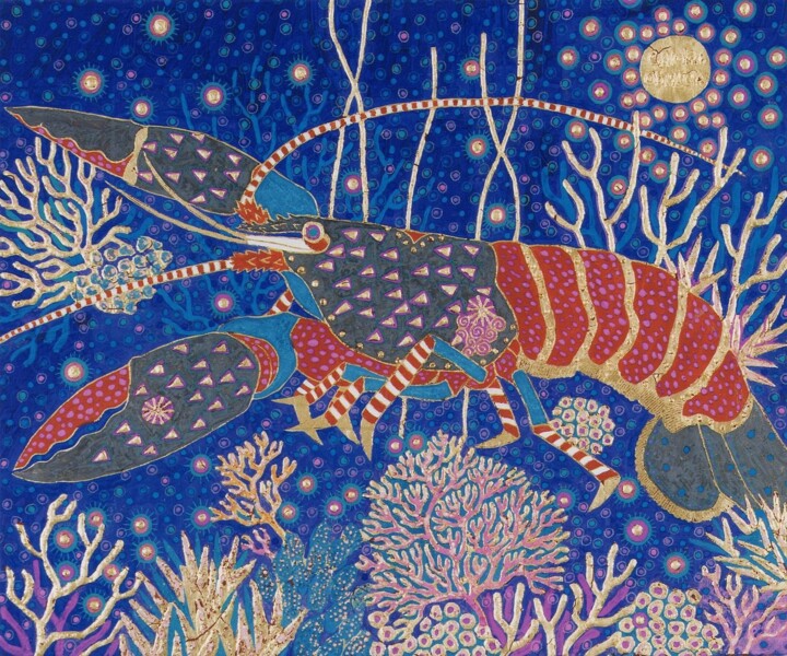 KING IS COMING 绘画, 20.9x25.7 in