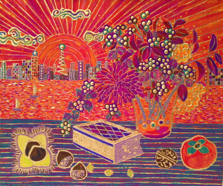 Epilogue of Love 绘画, 14.9x17.9 in