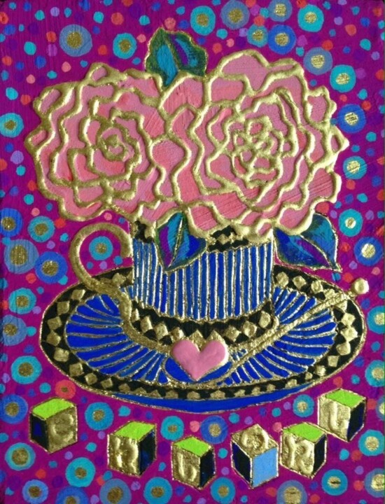 SWEET TIME 绘画, 7.1x5.5 in