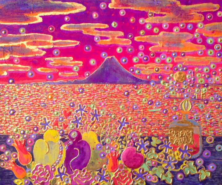 Espoir 绘画, 15x17.9 in